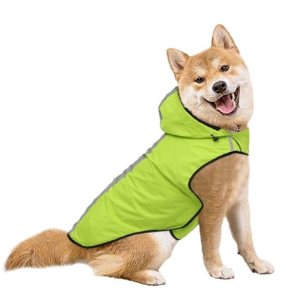 Waterproof Pet Raincoat: Easy On/Off, Available in Vibrant Colors