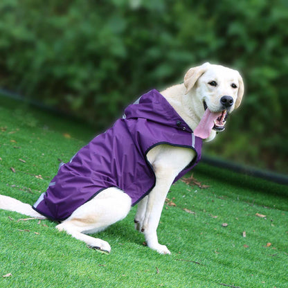 Waterproof Pet Raincoat: Easy On/Off, Available in Vibrant Colors