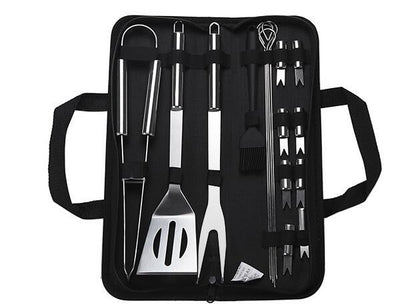 Ultimate 10-Piece BBQ Tool Set for Outdoor Grilling