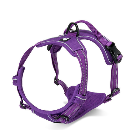 TrueLove Pet Adjustable Safety Reflective Nylon Harness for Small, Medium and Large Dogs