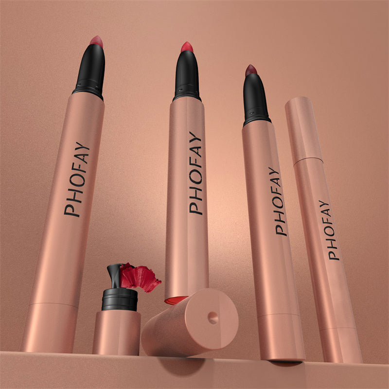 PHOFAY Silky Matte Lip Liner & Lipstick Pen