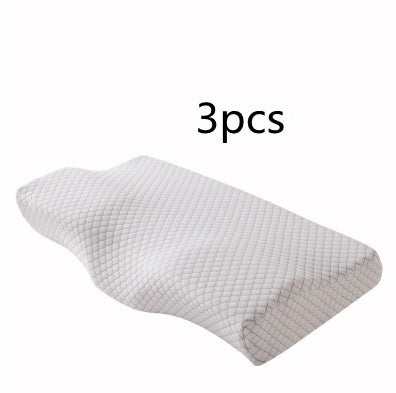 Cervical Comfort: Contoured Memory Foam Pillow