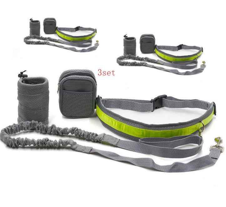 Adjustable Hands Free Dog Leash with Waist Bag and Pouch - Killer Products