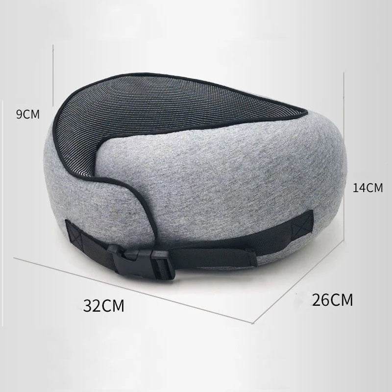 Travel Neck Pillow – Memory Foam U-Shaped Cushion for Airplane Comfort - Killer Products