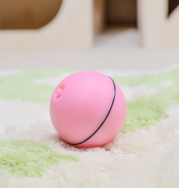 Whirling LED Laser Electronic Rolling Pet Funny Cat Toy Ball