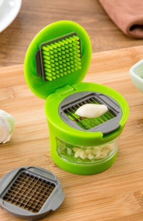 Garlic Master: Slice, Mince & Store Tool