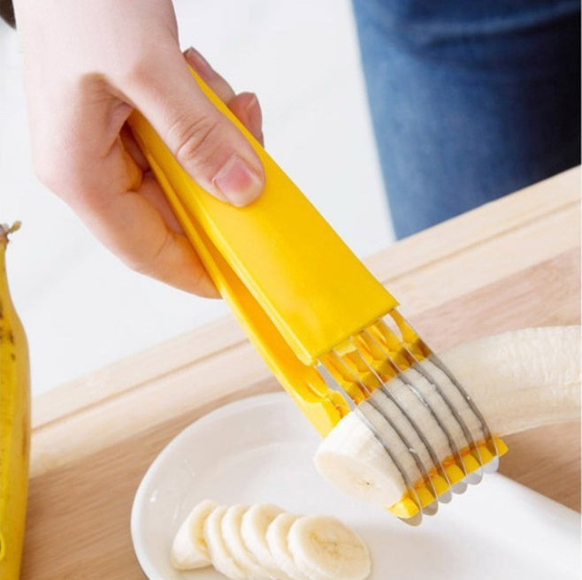 EasySlice Pro: Ergonomic Banana & Sausage Cutter