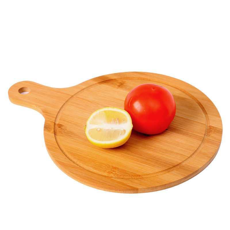 Bamboo Fusion Board: Pizza & Fruit Chopping Delight