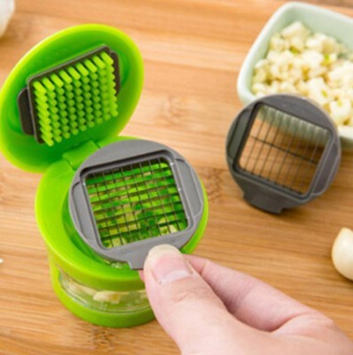 Garlic Master: Slice, Mince & Store Tool