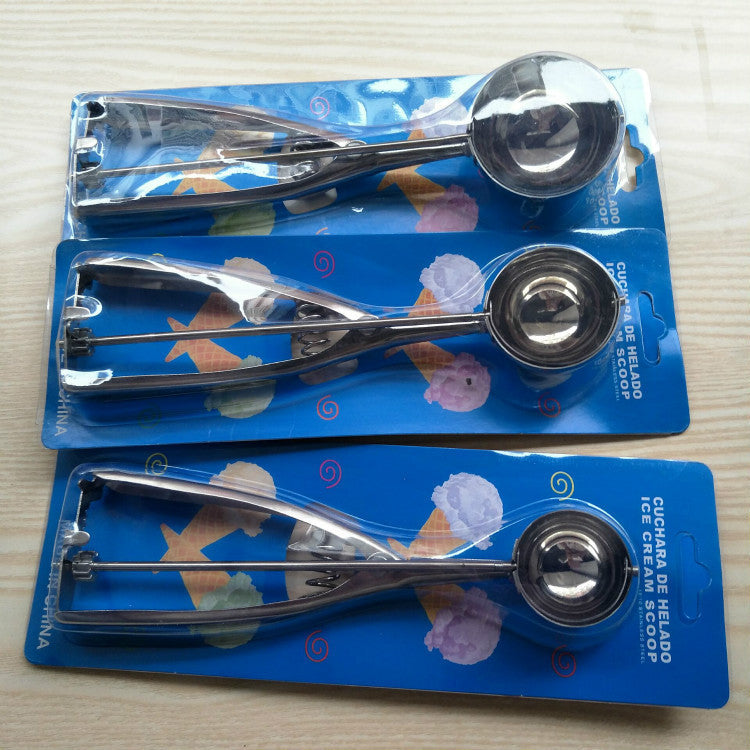 ScoopMaster: Premium Stainless Steel Ice Cream Spoon