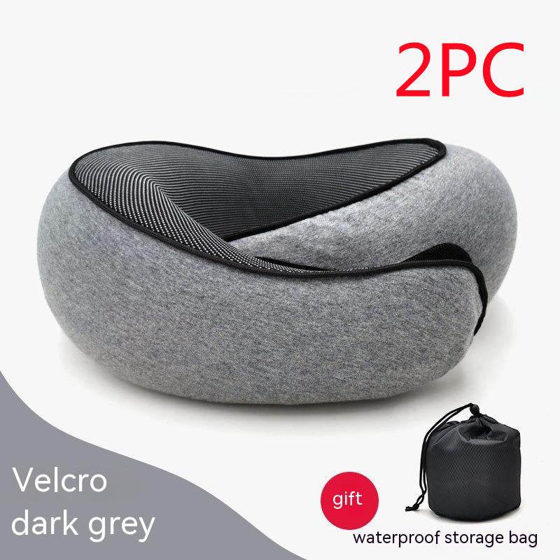 Travel Neck Pillow – Memory Foam U-Shaped Cushion for Airplane Comfort - Killer Products