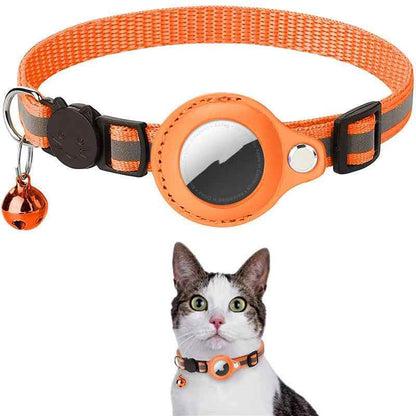 Reflective Waterproof Airtag Collar: Durable Nylon for Pets - Killer Products