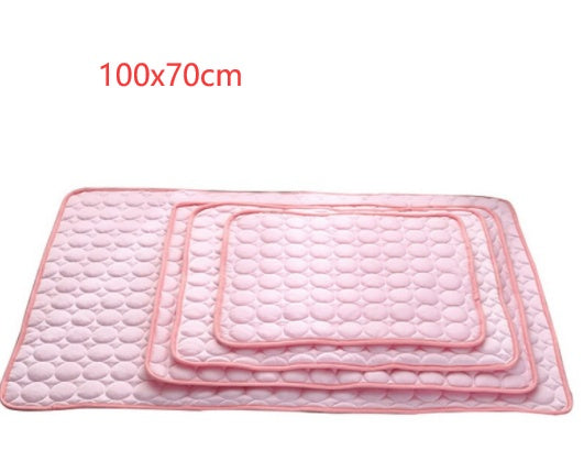 Cooling Pet Dog Cat Ice Silk Nest Pad For Summer