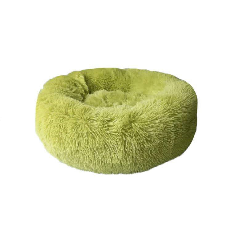 Cozy Cat Sleeping Bed: Plush Round Winter Nest Mattress