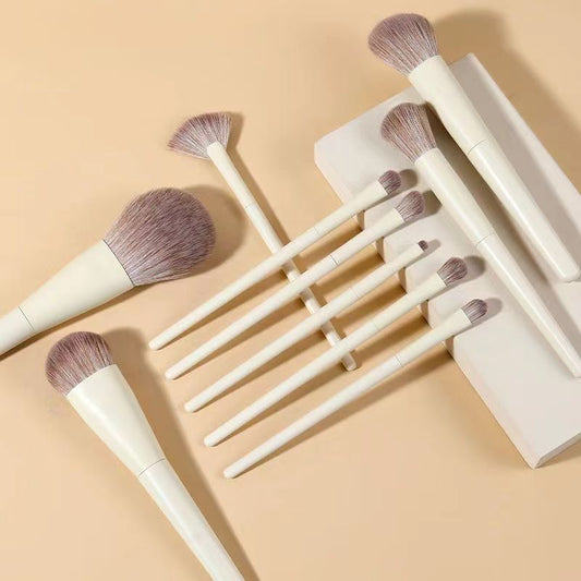 Zero Makeup Brush Set: 10 Nylon Beauty Tools