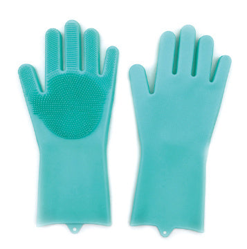 Silicone Chef's Cleaning Gloves - Eco-Friendly & Durable