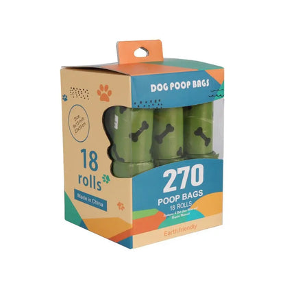 Eco-Friendly Dog Poop Bags – 18 Rolls for Easy Dog Poop and Garbage Cleanup Pet Waste  Killer Products