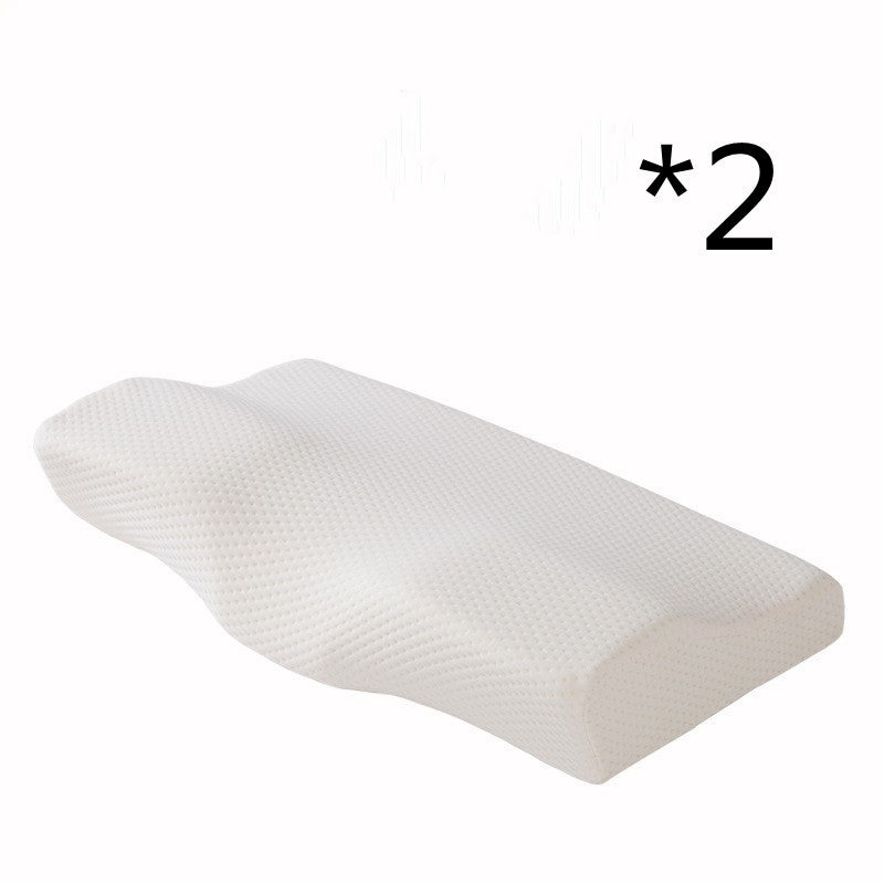 Cervical Comfort: Contoured Memory Foam Pillow