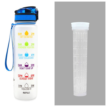 HydraTime Motivational Tritan Water Bottle