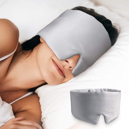 SilkSoft All-In-One Eye Mask for Restful Sleep