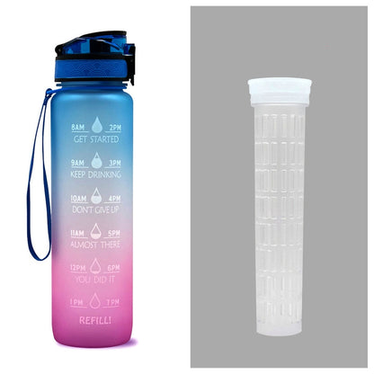 HydraTime Motivational Tritan Water Bottle