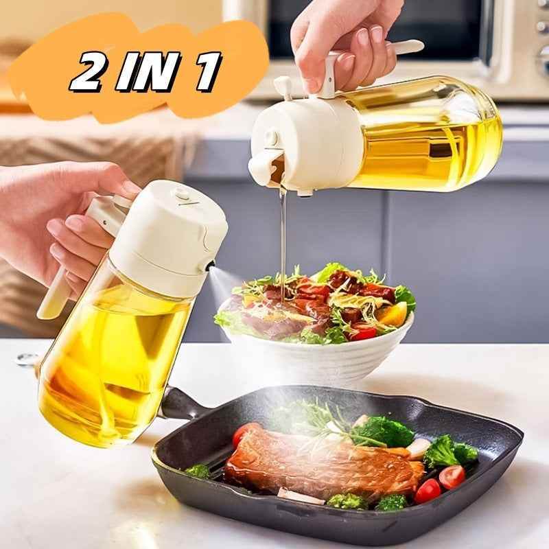 470ml Olive Oil Sprayer Dispenser for Cooking, BBQ & Air Fryer - Killer Products