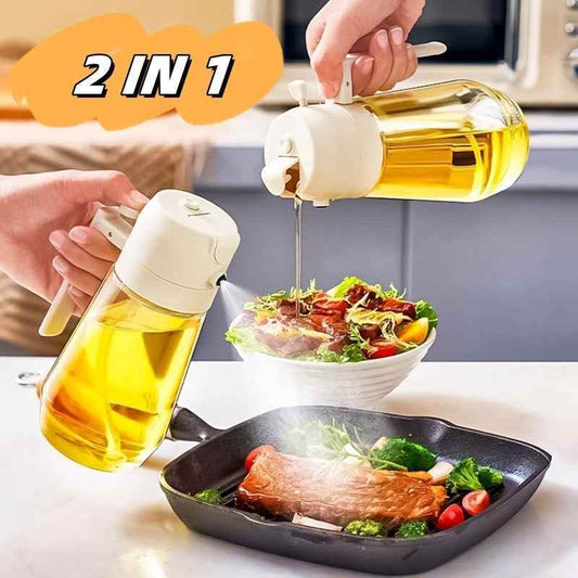 470ml Olive Oil Sprayer Dispenser for Cooking, BBQ & Air Fryer - Killer Products