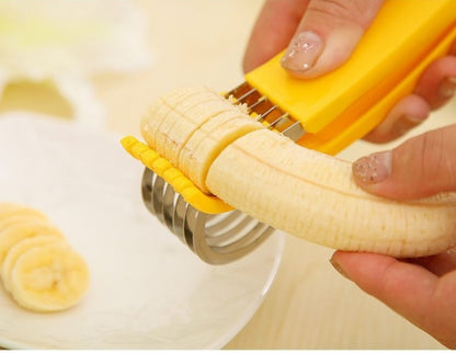 EasySlice Pro: Ergonomic Banana & Sausage Cutter