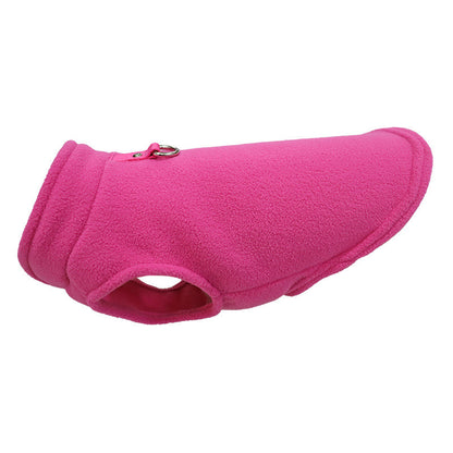 Cozy Pet Clothes Dog Thickened Solid Color Polar Fleece