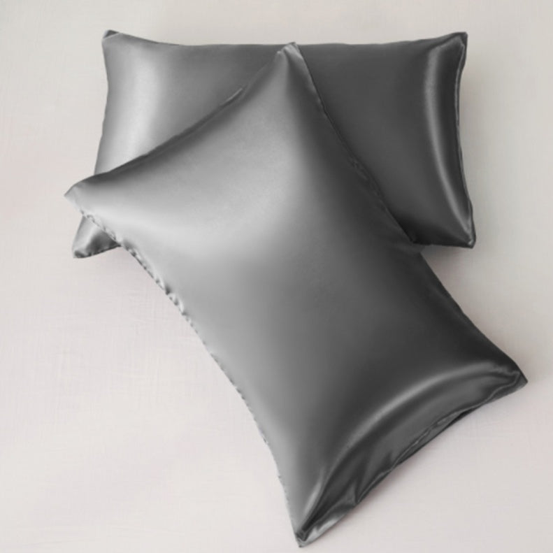 LuxSilk Satin Pillowcase Set - Solid Colors & Sizes