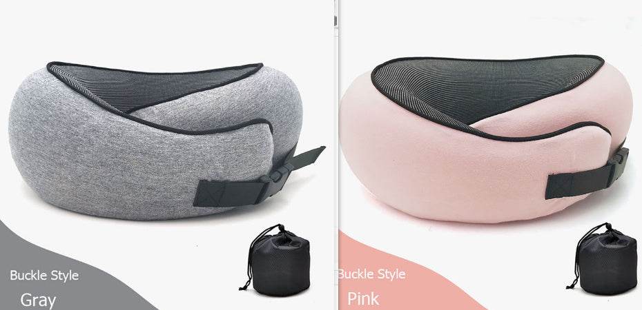 Travel Neck Pillow – Memory Foam U-Shaped Cushion for Airplane Comfort - Killer Products