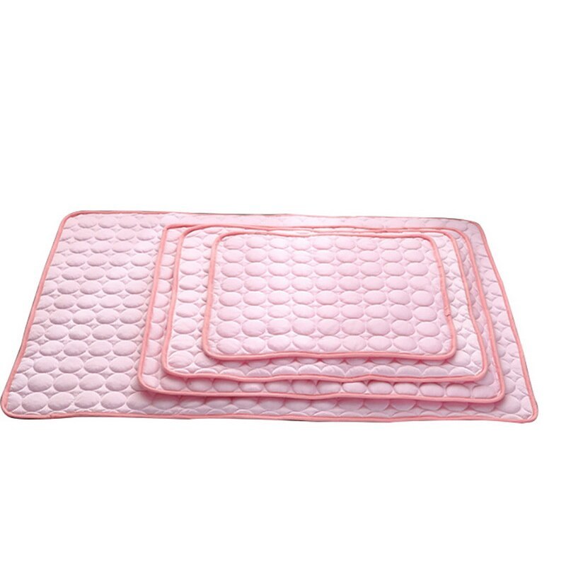 Cooling Pet Dog Cat Ice Silk Nest Pad For Summer