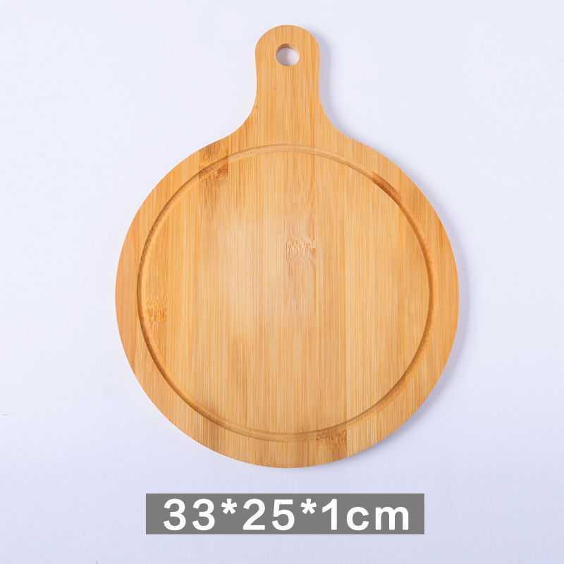 Bamboo Fusion Board: Pizza & Fruit Chopping Delight