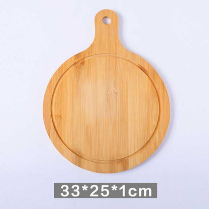 Bamboo Fusion Board: Pizza & Fruit Chopping Delight