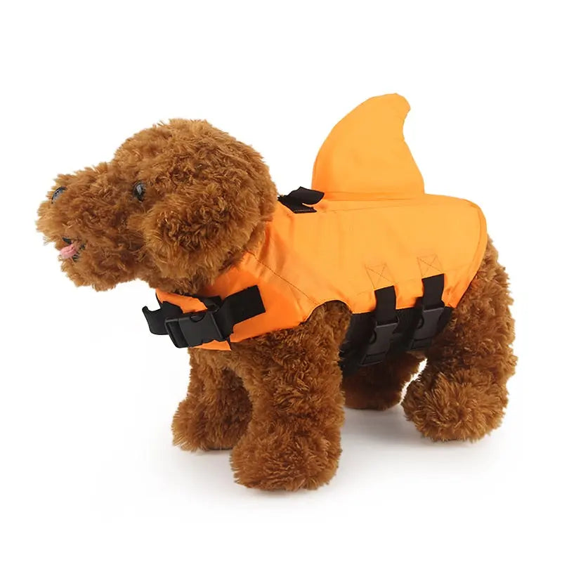 Dog Life Vest Summer Shark Pet Life Jacket Dog Clothes Dogs Swimwear Pets Swimming Suit  Killer Products