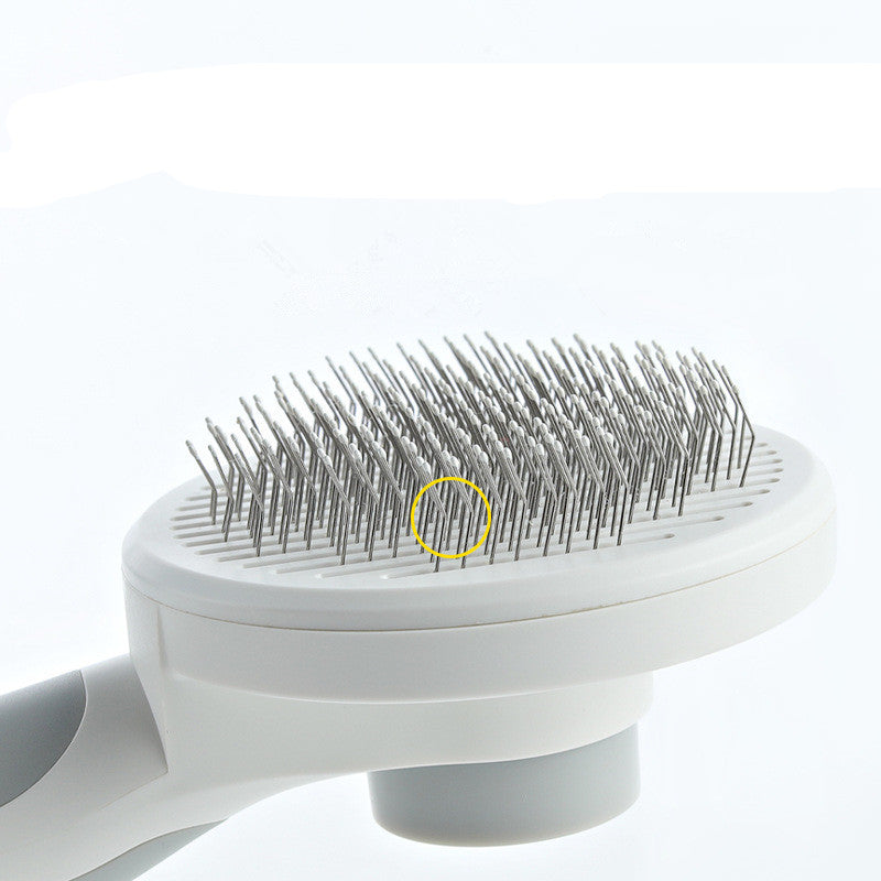 Round Handle Pet Grooming Massage Comb: Comfort and Relaxation Tool