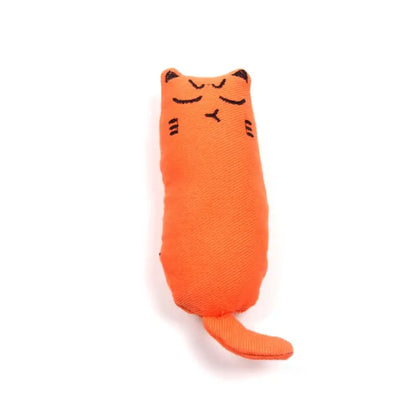 Rustle Sound Catnip Toy Cats Products for Pets Cute Cat Toys for Kitten Teeth Grinding Cat Plush Thumb Pillow Pet Accessories  Killer Products