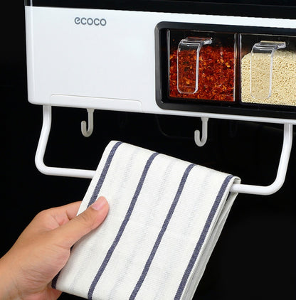 SmartWall Kitchen Organizer: Space-Saving Storage