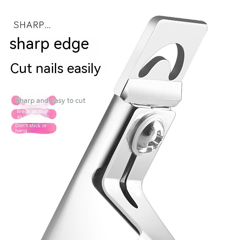 U-Shaped Nail Trimming Scissors - Stainless Steel Tool