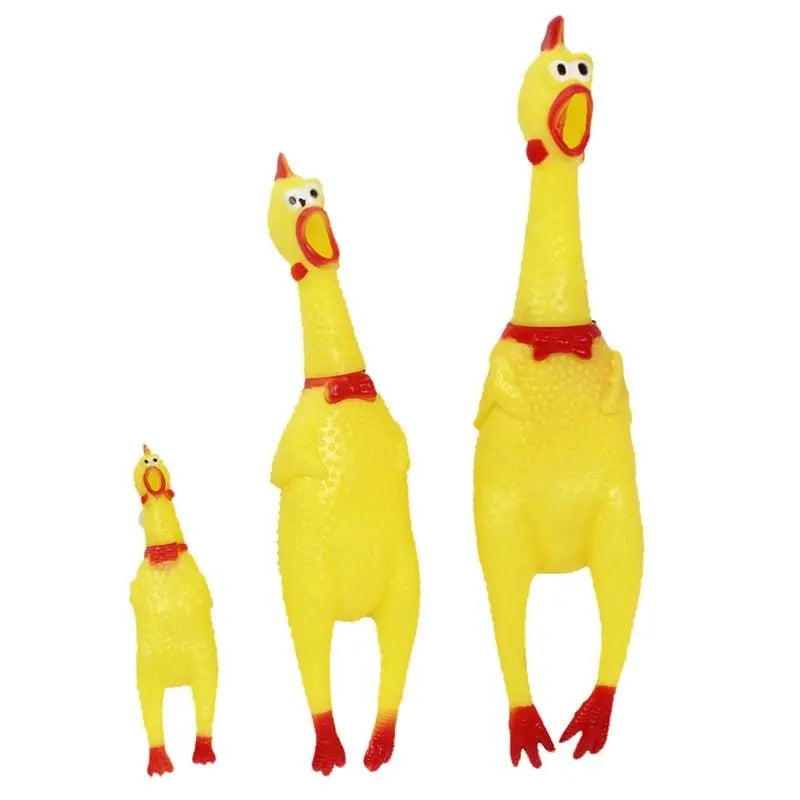 Screaming Chicken Squeeze Sound Toy Pet Toy  Killer Products