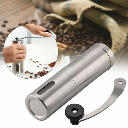 Silent Brew: Portable Manual Coffee Grinder