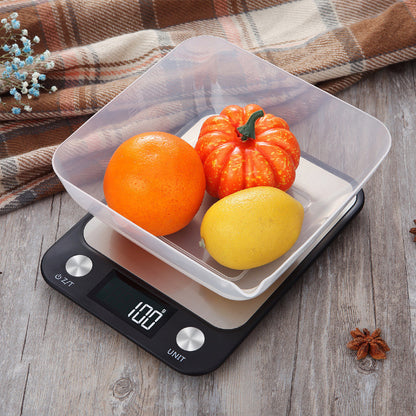 PrecisionPro Stainless Kitchen Scale 5kg/1g LCD