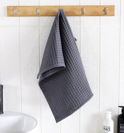 Luxurious Water-absorbing Quick-drying Pure Cotton Waffle Bath Towel