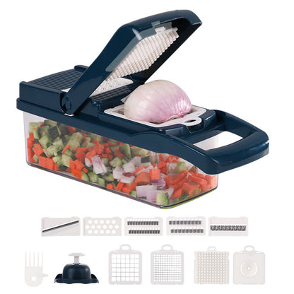 Effortless Multifunctional Vegetable Cutter for Kitchen Slicing and Dicing