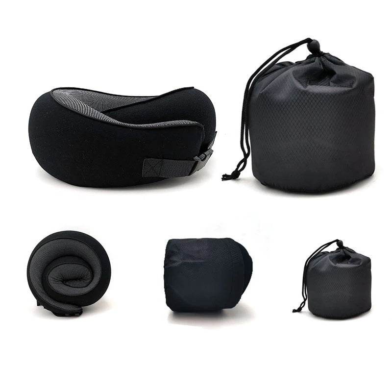 Travel Neck Pillow – Memory Foam U-Shaped Cushion for Airplane Comfort - Killer Products