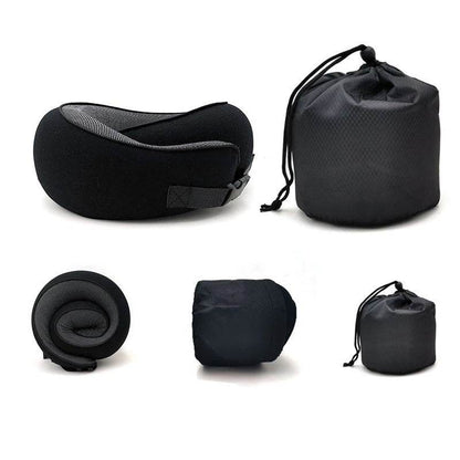 Travel Neck Pillow – Memory Foam U-Shaped Cushion for Airplane Comfort - Killer Products