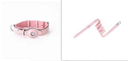 Airtag Pet Collar Tracker Protective Cover Leather Collar