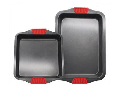 Carbon Steel Bake Tray Set - Square & Rectangular