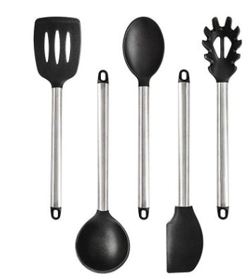 Silicone Utensil Set: Modern 9-Piece Kitchen Kit