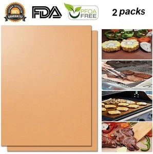 Eco-Friendly Non-Stick BBQ Grill & Bake Mat